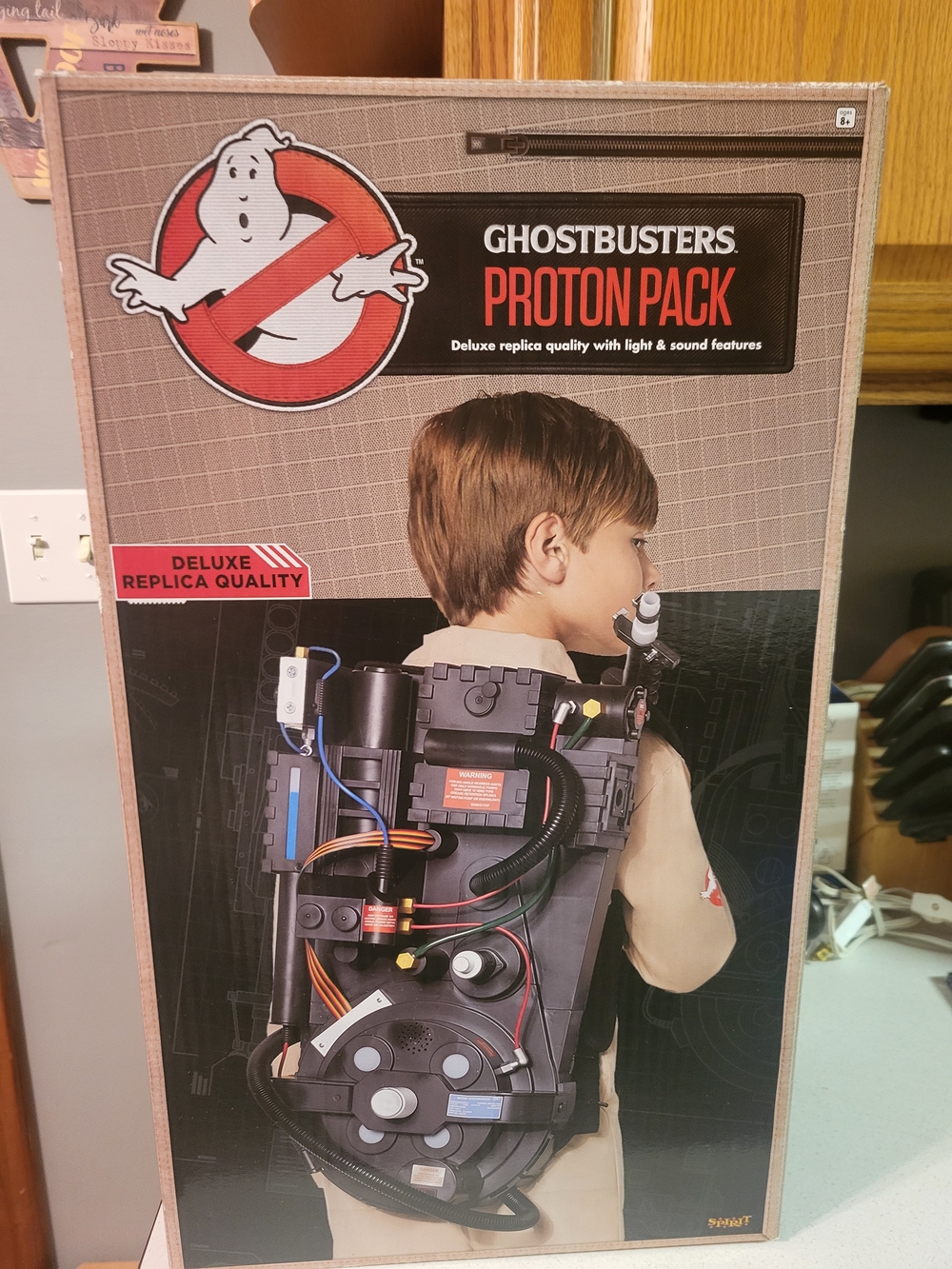 Ghostbusters Kids Proton Pack Deluxe Replica Spirit Halloween Costume Cosplay